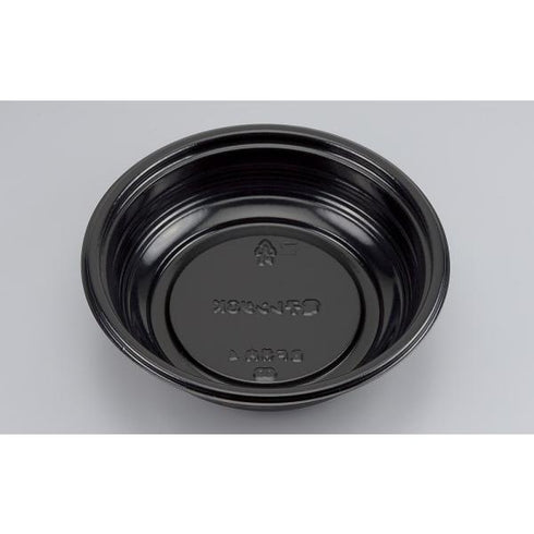 【蓋付き】BF丼内4(黒つづみ) 【本体600枚・蓋600枚セット】